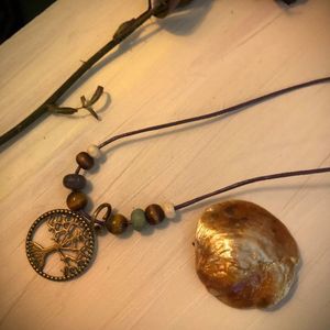 Necklace | Handmade Boho Chic Bronze Tree of Life Necklace